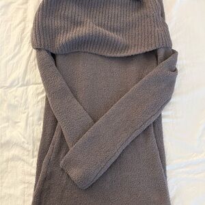 SKIMS Off-the-Shoulder cozy Sweater Dress